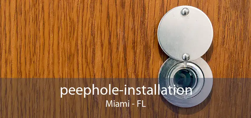 peephole-installation Miami - FL